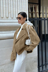 Vintage Suede Relaxed Fit Jacket