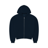 600 GSM 'Dark Navy' Zip-Up Hoodie