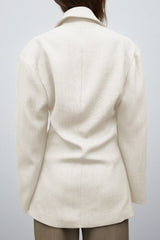 Vintage Double Lapel Loose Fit Blazer