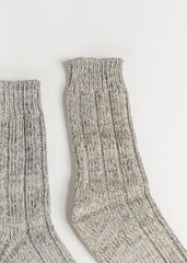 Birkenstock® Women's Gray Cotton Twist Socks