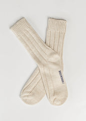 Birkenstock® Women's Off White Cotton Twist Socks