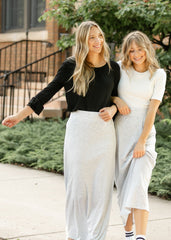 Clarise Premium Knit Maxi Skirt