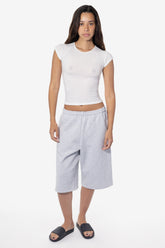 HF-442 - Heavy Fleece Extra Wide Sweat Shorts