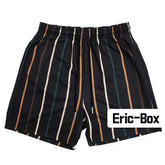Vertical Stripe Mesh Shorts