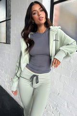 Bamba Cropped Jacket - Sage