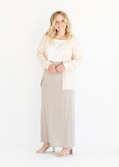 Clarise Premium Knit Maxi Skirt - FINAL SALE
