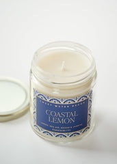 Coastal Lemon 9 oz Soy Candle