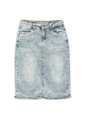 Kaitty Vintage Wash Midi Skirt - FINAL SALE