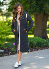 Long Quilted Jacket - FINAL SALE