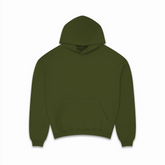 600 GSM 'Olive' Core Hoodie