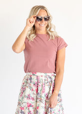 Short Sleeve Essential Basic Tee - FINAL SALE