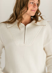 Sonata Fleece Quarter Zip Sweatshirt - FINAL SALE