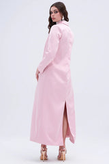 French Chic Knee-Length Overcoat