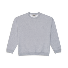 600 GSM 'Heather Grey' Fleece Crewneck