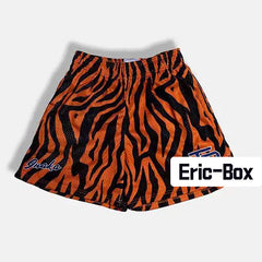 Tiger Stripes Mesh Shorts