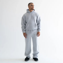 600 GSM 'Heather Grey' Core Sweatpants