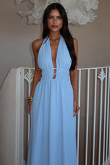 Arien Maxi Dress - Blue