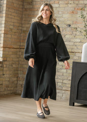 Lynette Waffle Thermal V-Neck Set - FINAL SALE