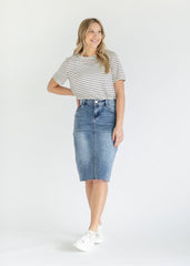 Essential Linen Short Sleeve Tee - FINAL SALE