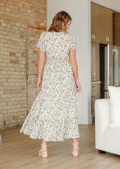 Isabella V-Neck Floral Maxi Dress - FINAL SALE