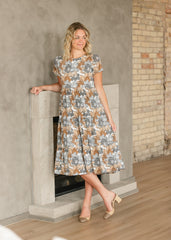 Melanie Tiered Knit Midi Dress - FINAL SALE