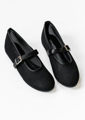 Round Toe Mesh Ballet Flat
