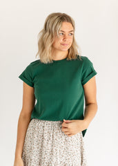 Short Sleeve Essential Basic Tee - FINAL SALE