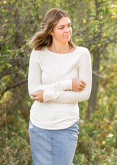 Stacy Knit Crewneck Top - FINAL SALE
